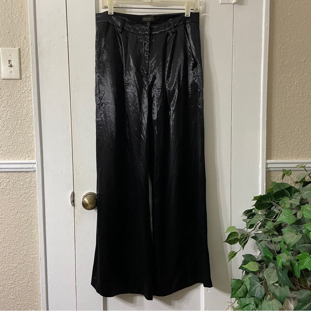 Anthropologie Current Air Wide Leg Trouser Pant